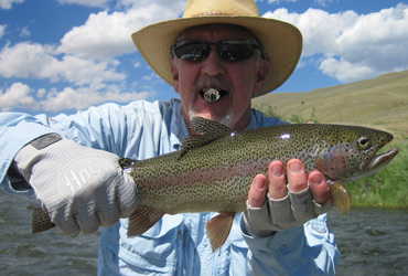 Wild Adventure fishing rainbow trout
